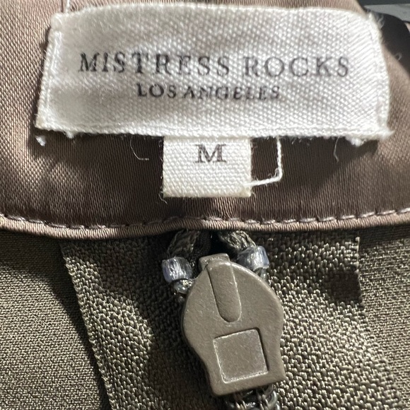 House of CB Mistress Rocks Los Angeles Army green Blazer dress - Picture 5 of 5